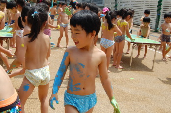 年長ペイント たちばな幼稚園園生活の様子 - FC2